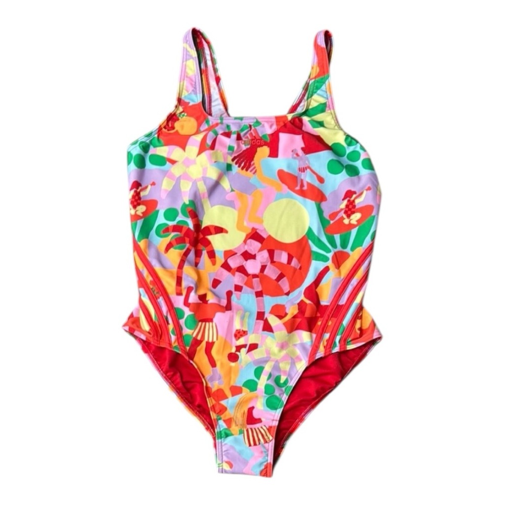 FARM Rio Colorful Abstract One Piece Swimsuit - Picture 2 of 11
